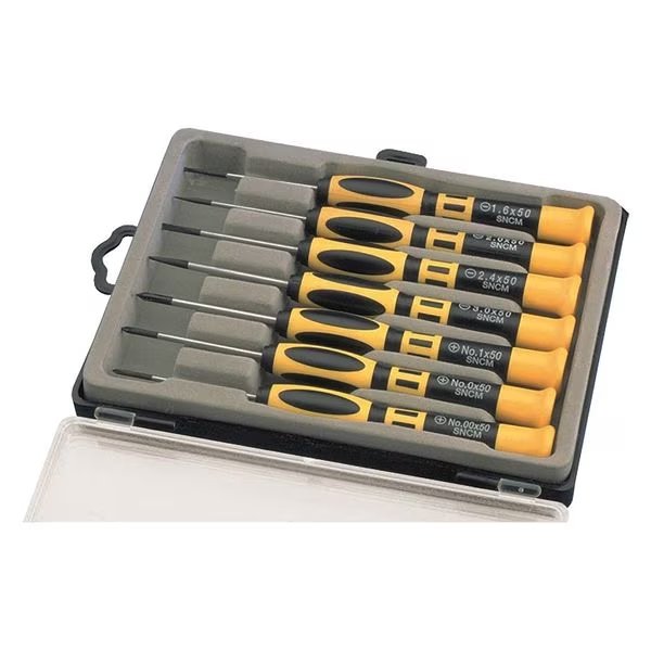 Screwdriver Set Precision, 7 pcs, Aven, Mfr#: 13940