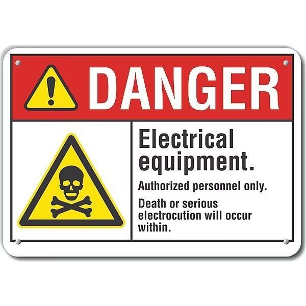 Reflalum Danger Electrical, 10