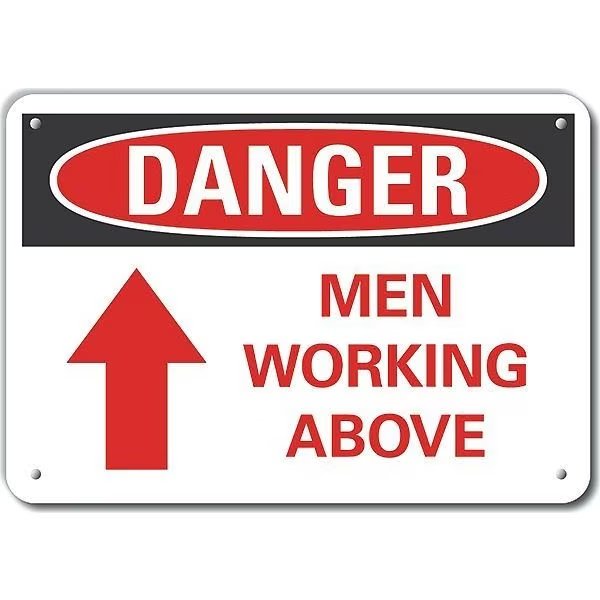 Reflalum Danger Men Working, 14