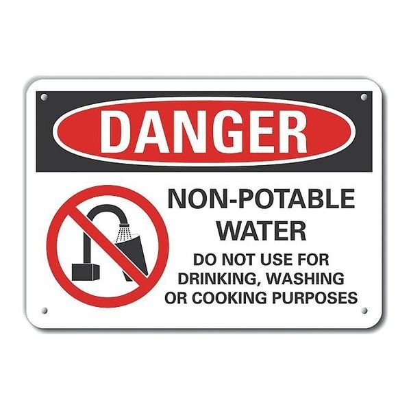 Reflalum Danger Non-Potable, 14