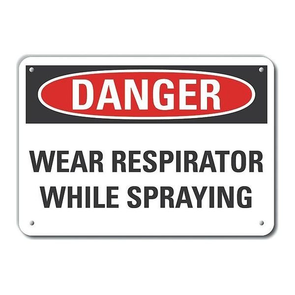 Alum Danger Wear Respirator, 14