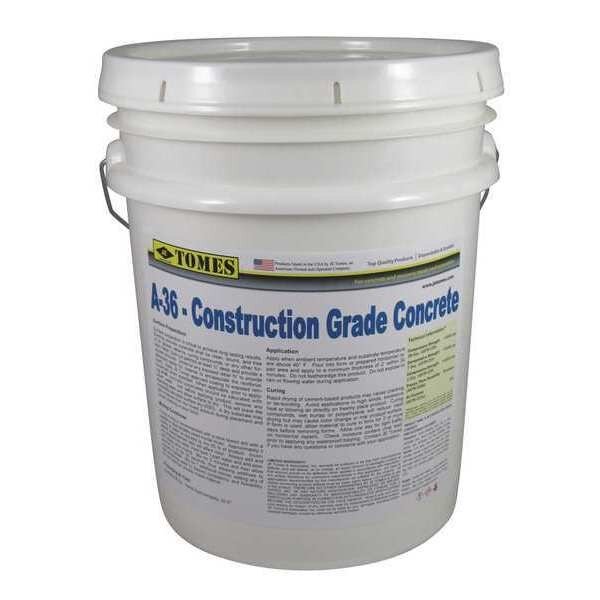 65 lb. Gray, Fray Brown Concrete Patch and Repair, Je Tomes, Mfr#: A-36