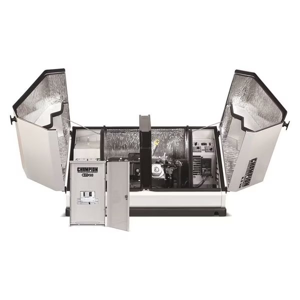 Standby Generator, Single Phase, 8.5kW LP/7.5kW NG, Air Cooled, Champion Power Equipment, Mfr#: 100177