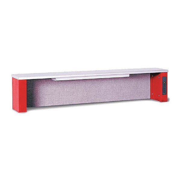 Equiptoflex Aerial Shelf, RD, EQUIPTO, Mfr# 467W6-RD
