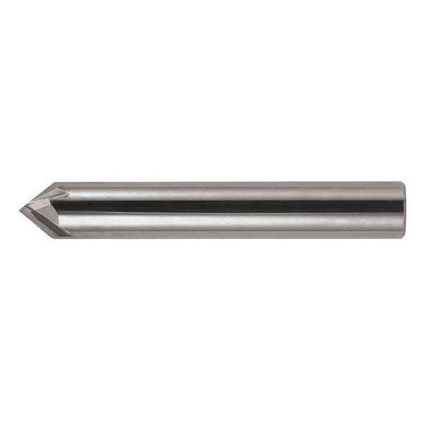 4-Flute Carbide Single End 82° Chamfer Tool Cleveland CEM-CH-4R-TA TiAlN 1/2