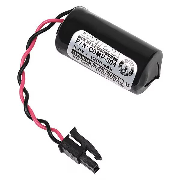 Battery 3 Volt Lithium (BR) Dantona Back up Power Battery, Dantona, Mfr#: COMP-304