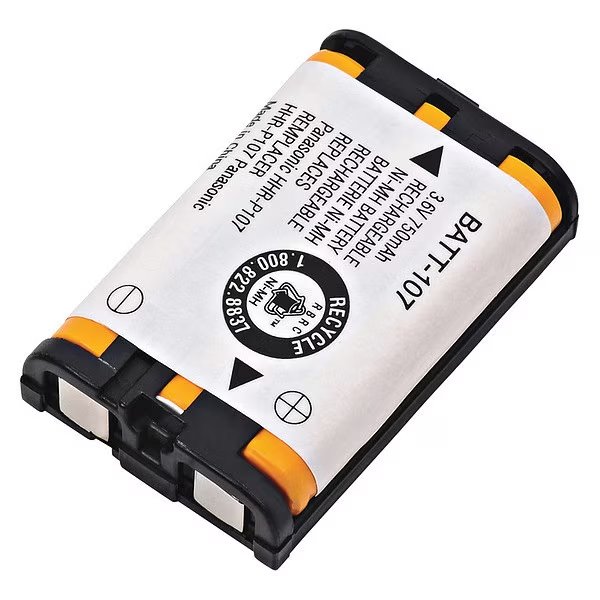 Battery 3.6 Volt Nickel Metal Hydride Ultralast Cordless Phone Battery, ULTRALAST, Mfr# UL107