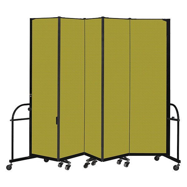 Heavy Duty Room Divider, 5 Panel, 7 ft. 4