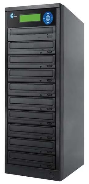 DVD/CD Duplicator, GS, 7 target, Ez Dupe, Mfr#: GS7DVD