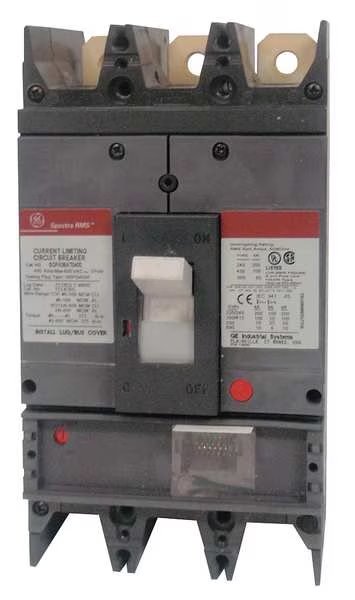 Molded Case Circuit Breaker, 350 A, 600V AC, 2 Pole, Bolt On Panelboard Mounting Style, TJJ Series, GE, Mfr# TJJ426350WL