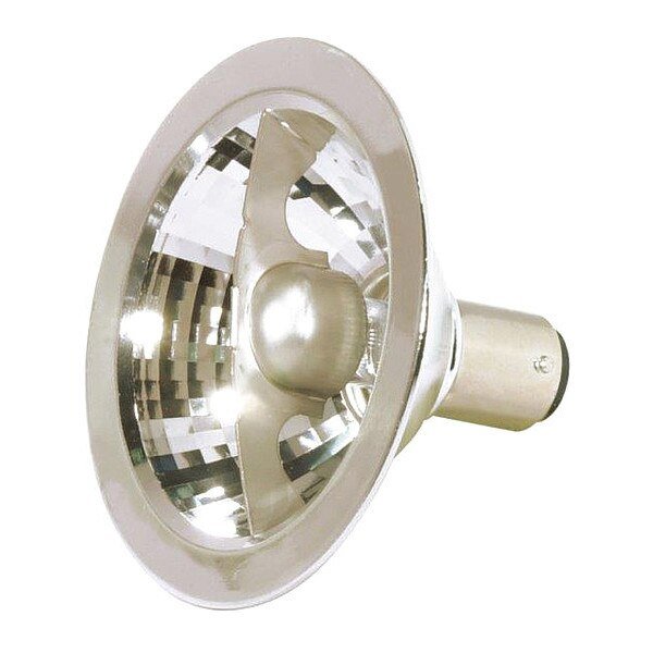 50W AR70 Halogen Light Bulb - Bayonet Double Contact Base - Clear Finish, SYLVANIA, Mfr# S4682