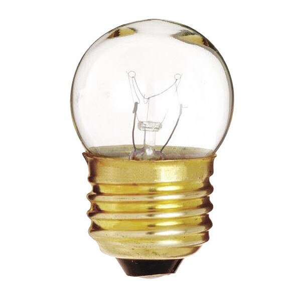 Bulb, Incandescent, 7.5W, S11, Medium Base, Sign & Indicator, 5PK, SATCO, Mfr# S3606