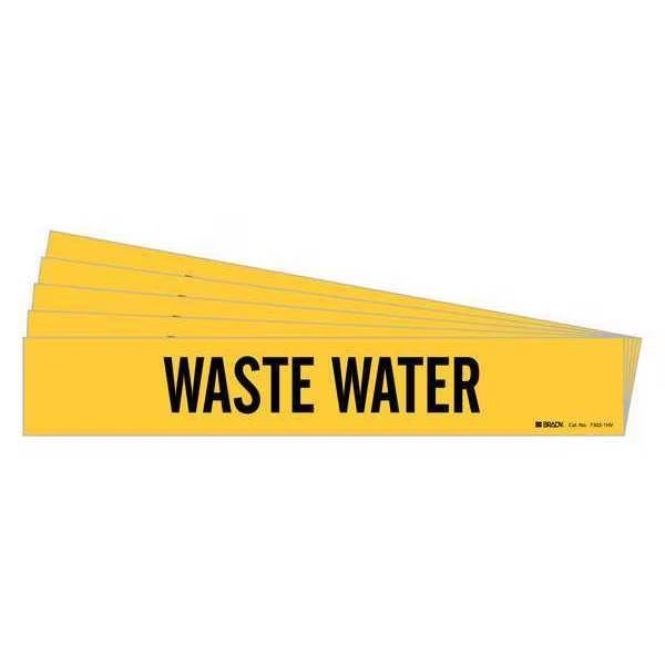 Pipe Marker, PK5, 7302-1HV-PK, BRADY, Mfr# 7302-1HV-PK