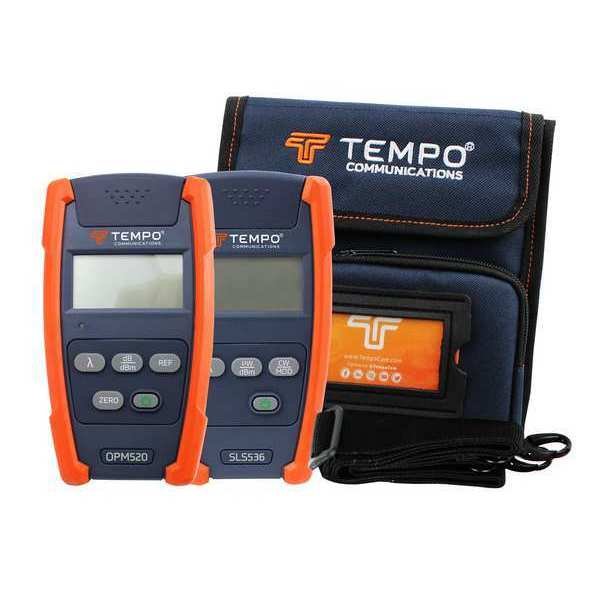 Light Source Power Meter Kit, Tempo Communications, Mfr#: SM T 1650 KIT HP