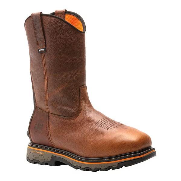 Western Boot, M, 10 1/2, Brown, PR, Timberland Pro, Mfr#: TB1A25F5214