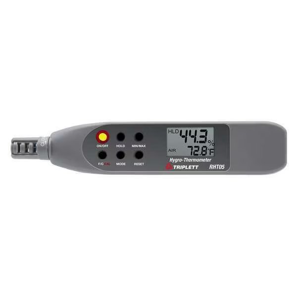 Hygro-Thermometer w/DP and WB, Triplett, Mfr#: RHT05