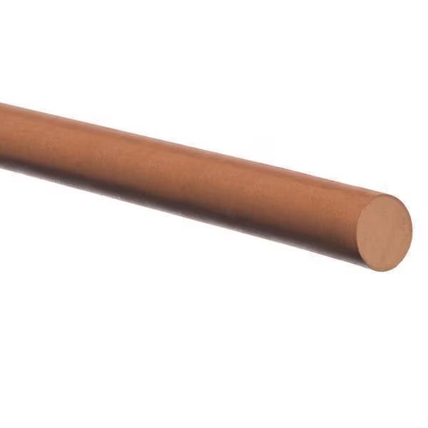 Viton Round Cord, 7.5mm D, 100'L, 75A, Brown, EnjoyTool Select, Mfr#: ZUSA-RC-1268