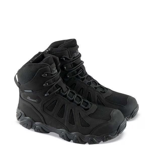Size 7 1/2 Men's Hiker Boot Composite Hiker Boots, Black/Gray, THOROGOOD SHOES, Mfr# 804-6290 M 7.5