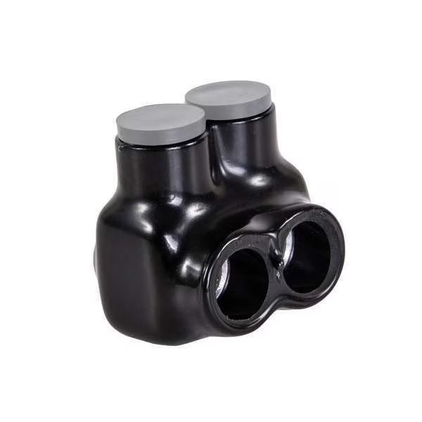 Polaris Black Multi-Tap 1/0 2 Port, POLARIS, Mfr# ITG-3/0