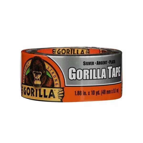 Duct Tape, Silver, 9.1 m Tape L, GORILLA GLUE, Mfr# 105463