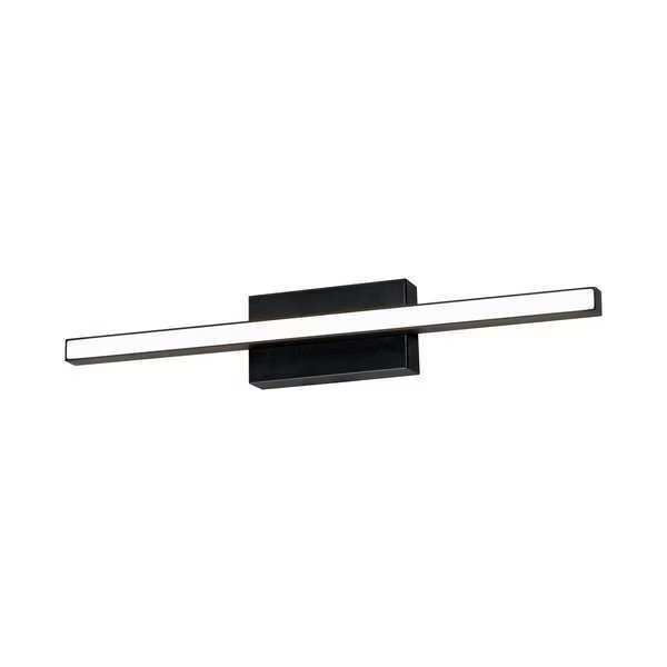 Barlow LED Vanity, Black, 18in, Afx, Mfr#: BARV1803L30D1BK