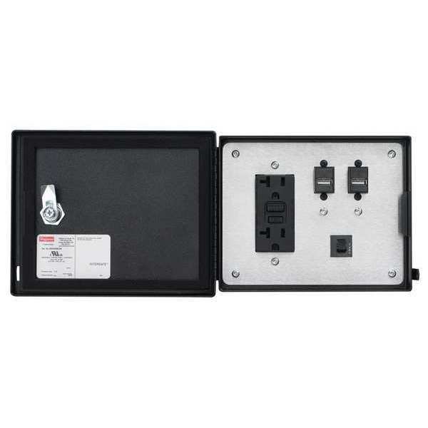 Intersafe Data Interface Ports for Usb P, Nvent Hoffman, Mfr#: HGF5USBUSBCC