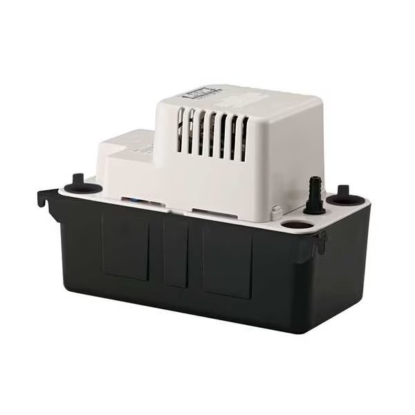 Condensate Pump, 1/2 gal, 1/30 hp, 230V AC, Little Giant Pump, Mfr#: 554461