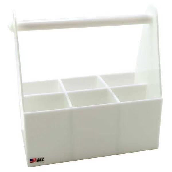 Carrier, For 1000mL Bottle, 6 Compartments, Dynalon, Mfr#: 165034