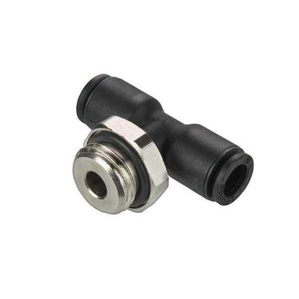 Metric Push-to-Connect Fitting, LEGRIS, Mfr# 3198 10 21