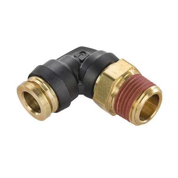 DOT Push-to-Connect Fitting, PARKER, Mfr# VS369PTC-8-4