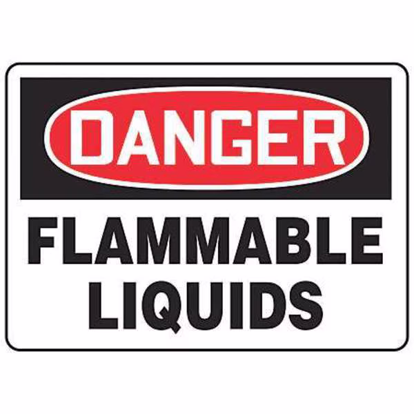Danger Sign, 10 in H, 14 in W, Vinyl, Rectangle, English, MCHG102VS, Accuform, Mfr#: MCHG102VS