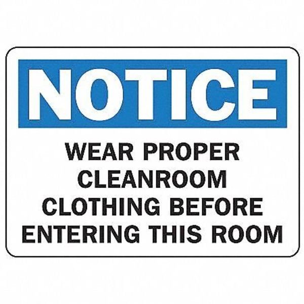 Notice Sign, 7X10