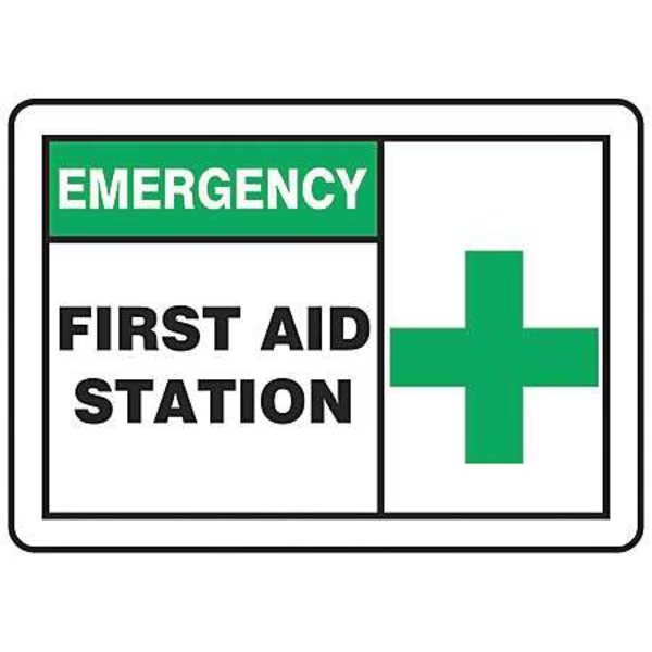 First Aid Sign, 10X14