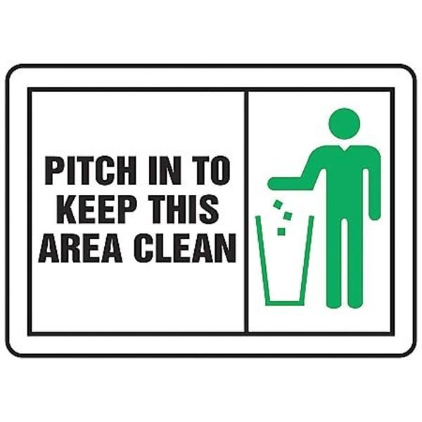 Maintenance Sign, 10 x 14In, PLSTC, ENG, MHSK550VP, ACCUFORM, Mfr# MHSK550VP