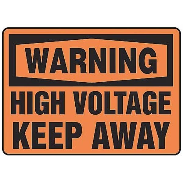 Warning Sign, 10X14