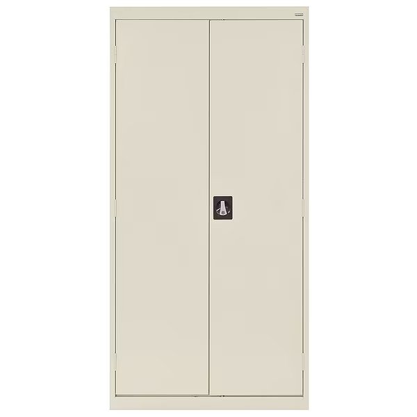 20/22 ga. ga. Steel Storage Cabinet, 36 in W, 72 in H, Stationary, SANDUSKY LEE, Mfr# EA4R361872-07