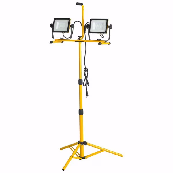 Dual Head Work Light, Corded, 10000lm, LED, SOUTHWIRE, Mfr# CSW5X2