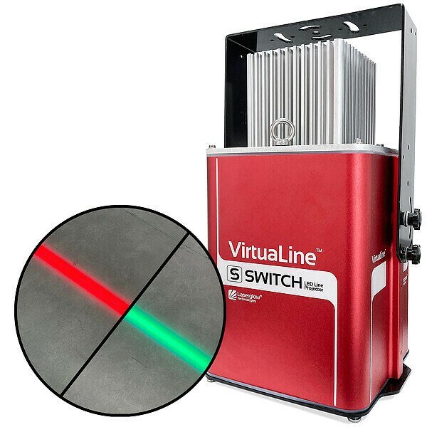 Fixed Image Projector, 80 W, 17 in Height, Laserglow Technologies, Mfr#: HVSRG5XXX