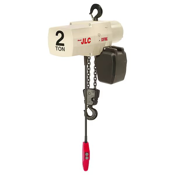 Electric Chain Hoist, 115V AC, 1/2 hp, COFFING HOISTS, Mfr# JLC1016115