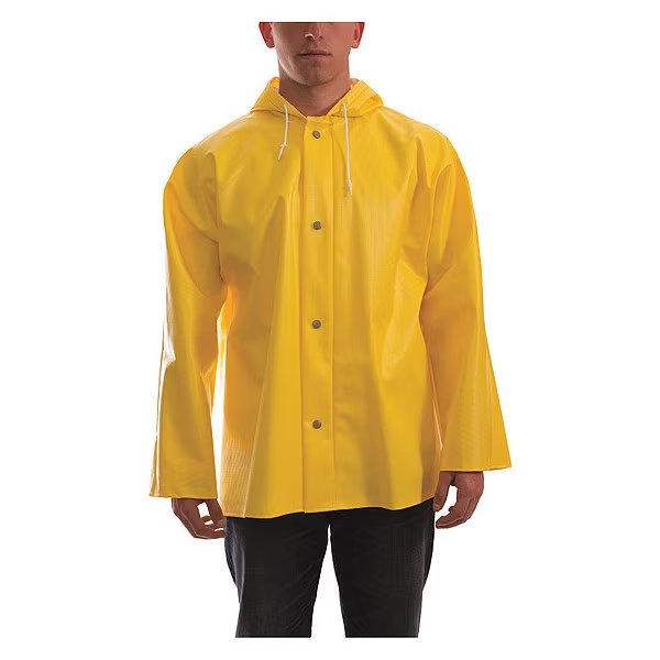 Webdri Rain Jacket, Yellow, M, TINGLEY, Mfr# J31107