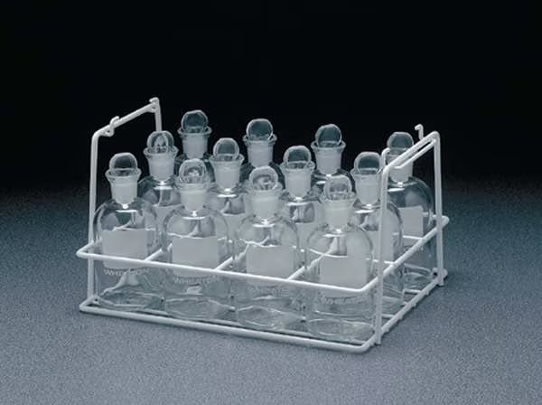 BOD Bottle Rack, Wire, 300ml Bottles, Wheaton, Mfr#: W227731
