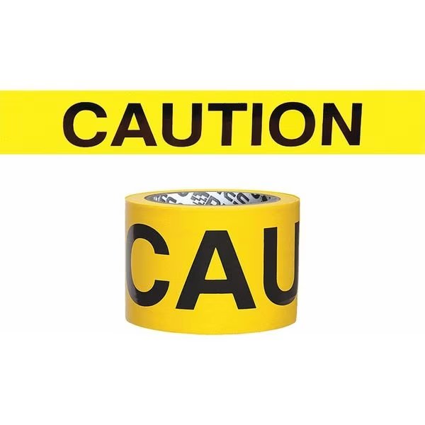 Barricade Tape, Yellow/Black, 200ft x 3 In, EnjoyTool Select, Mfr#: B323Y16-200