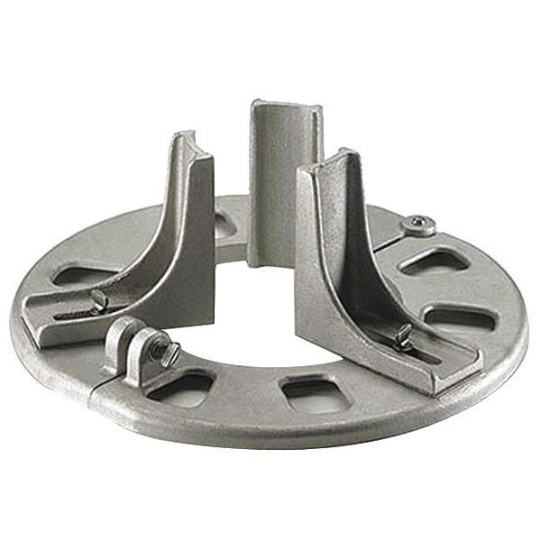 Adjstbl Sngl Cylndr Stnd, 7-1/2In H, Alum, Troemner, Mfr#: 30400019