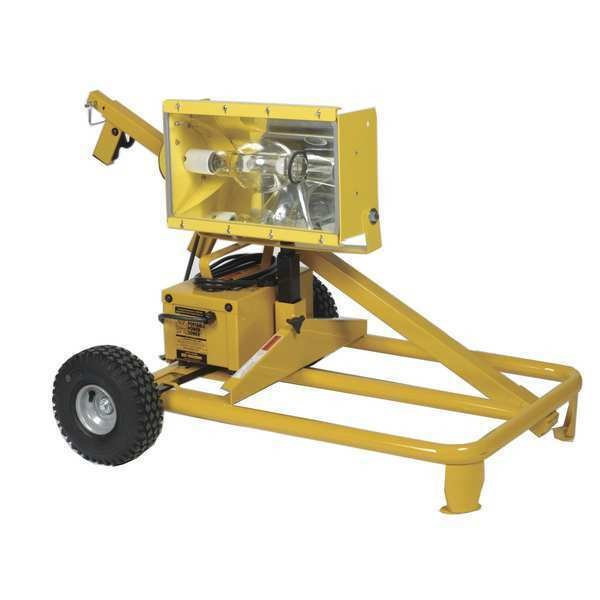 BULLDOG 110,000 Lumens Metal Halide Temporary Job Site Light, BULLDOG, Mfr# P11000W