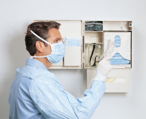 Glove Dispenser, 6-1/4 In. H, 10-1/2 In. W, TIDI PRODUCTS, Mfr# 9GAD2