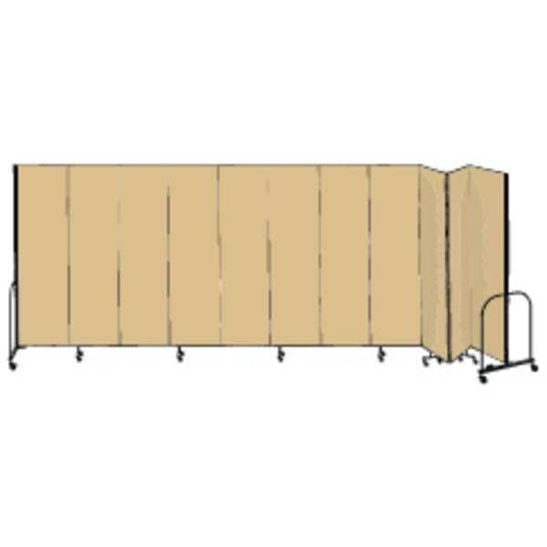 Partition, 20 Ft 5 In W x 8 Ft H, Beige, SCREENFLEX, Mfr# CFSL8011-DO
