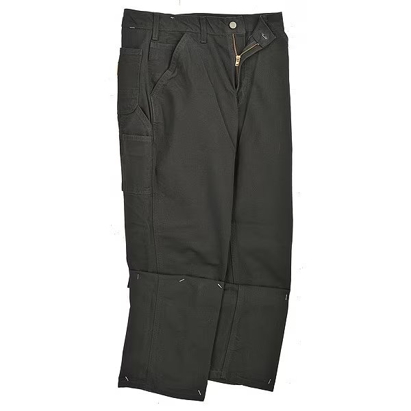 Dungaree Work Pants, Black, Size 40x30 In, CARHARTT, Mfr# B11-BLK 40 30