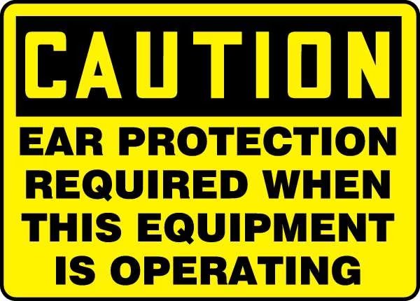 Caution Sign, 7X10