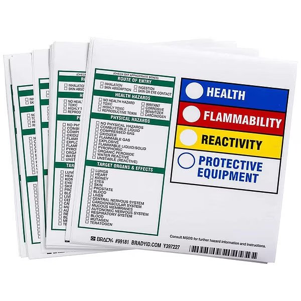 Square HMIG Reactivity Label 6