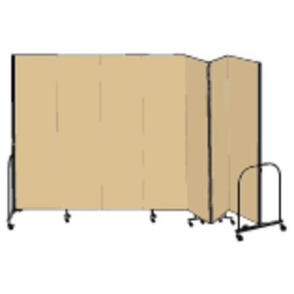 Partition, 13 Ft 1 In Wx6 Ft 8 In H, Beige, SCREENFLEX, Mfr# CFSL687-DO